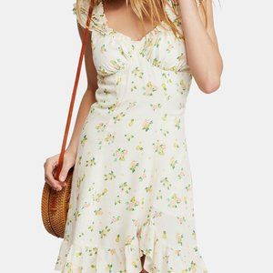 Free People "Like A Lady" Citrus Print Sundress